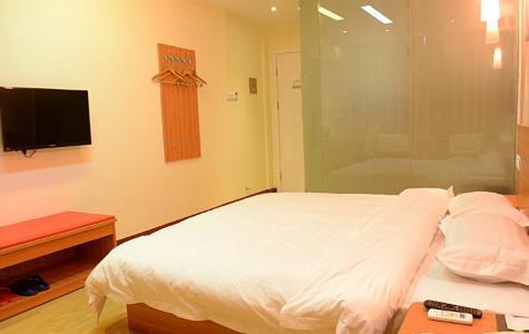 Thank Inn Chain Hotel Henan Xinyang Train Station Gongqu Road Exterior foto